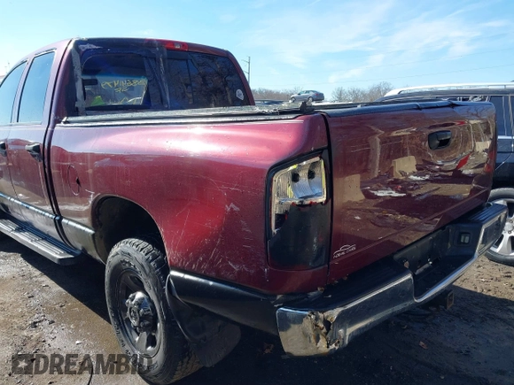 2003 Dodge 2500 ST with VIN 3D7KU28D83G853929, listed as a IAAI auction lot 38641479 with 123,111 mi miles. Bid and sale history available at carsss.com. Image 6.