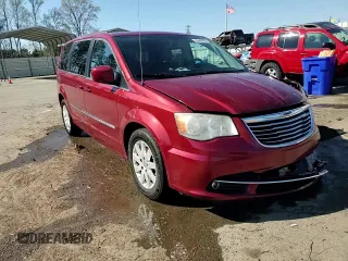 2014 Chrysler Town & Country Touring with VIN 2C4RC1BG3ER446557, listed as a Copart auction lot 50443995 with 188,312 mi miles and Salvage Title. Bid and sale history available at carsss.com. Image 14.