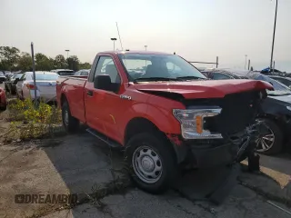 2018 Ford F-150 XL with VIN 1FTMF1EP9JKD31127, listed as a Copart auction lot 69008354 with 185,772 mi miles and Clean title. Bid and sale history available at DreamBid. Image 4.