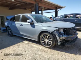 2022 Honda Civic Sedan Touring with VIN 2HGFE1F99NH306707, listed as a Copart auction lot 47847885 with 50,259 mi miles and Salvage Title. Bid and sale history available at carsss.com. Image 4.