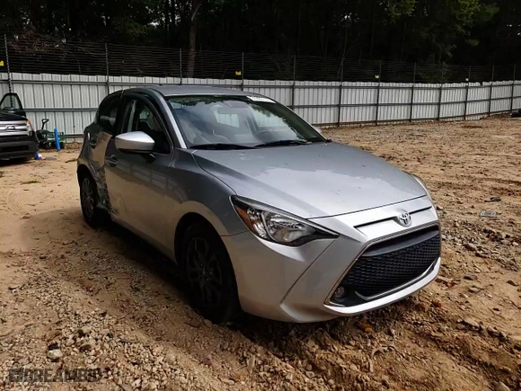 2020 Toyota Yaris Hatchback LE with VIN 3MYDLBJV4LY708990, listed as a Copart auction lot 71997114 with 50,576 mi miles and Salvage Title. Bid and sale history available at carsss.com. Image 10.