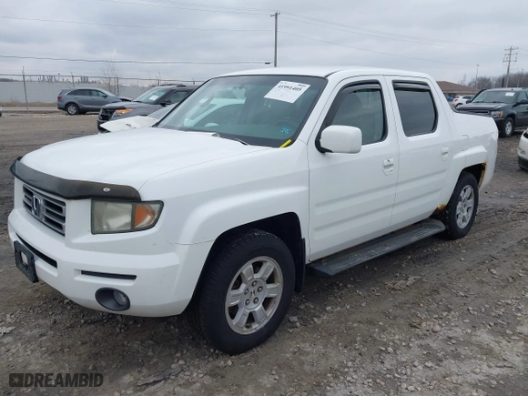 2008 Honda Ridgeline RTS with VIN 2HJYK16488H529857, listed as a IAAI auction lot 41991405 with 183,093 mi miles. Bid and sale history available at carsss.com. Image 17.