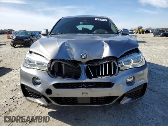 2017 BMW X6 z VIN 5UXKU6C36H0W38379, wystawiony jako Copart lot #42734635 z przebiegiem 47 676 mil mil oraz Szkoda całkowita • Salvage title. Historia ofert i sprzedaży dostępna na DreamBid. Obrazek 5.