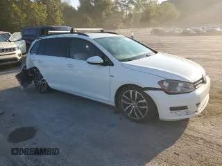 2015 Volkswagen Golf SportWagen TSI SE with VIN 3VWC17AU7FM507341, listed as a Copart auction lot 71239944 with 118,119 mi miles and Salvage Title. Bid and sale history available at carsss.com. Image 4.