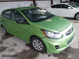 2014 Hyundai Accent GS with VIN KMHCT5AE6EU168619, listed as a IAAI auction lot 41856429 with 227,552 mi miles. Bid and sale history available at carsss.com. Image 1.