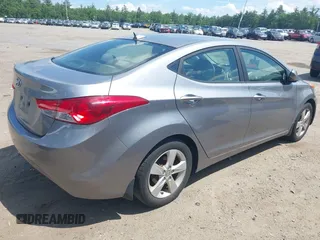 2012 Hyundai Elantra Limited with VIN KMHDH4AE2CU357779, listed as a IAAI auction lot 42560594 with 118,794 mi miles and . Bid and sale history available at DreamBid. Image 4.