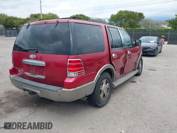2004 Ford Expedition Eddie Bauer z VIN 1FMPU17L04LA25831, wystawiony jako IAAI lot #41888552 z przebiegiem 201 801 mil mil oraz . Historia ofert i sprzedaży dostępna na DreamBid. Obrazek 4.