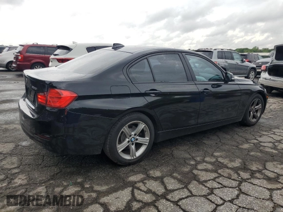 2013 BMW 3 Series 328i with VIN WBA3C1C52DF434955, listed as a Copart auction lot 55730345 with 171,680 mi miles and Salvage title. Bid and sale history available at DreamBid. Image 3.
