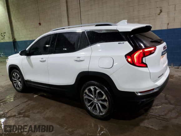 2021 GMC Terrain SLT with VIN 3GKALVEV2ML312279, listed as a Copart auction lot 86214074 with 93,484 mi miles and Clean Title. Bid and sale history available at DreamBid. Image 2.