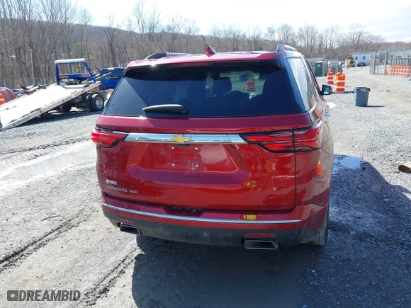 2023 Chevrolet Traverse High Country with VIN 1GNEVNKW9PJ339423, listed as a IAAI auction lot 41717737 with 19,716 mi miles. Bid and sale history available at carsss.com. Image 17.