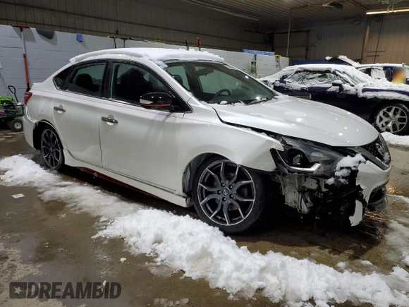 2017 Nissan Sentra Nismo с VIN 3N1CB7AP0HY290370, выставлен на аукционе Copart как лот 84062434 с пробегом 88 378 миль миль и Списание • Salvage title. История ставок и продаж доступна на DreamBid. Изображение 4.