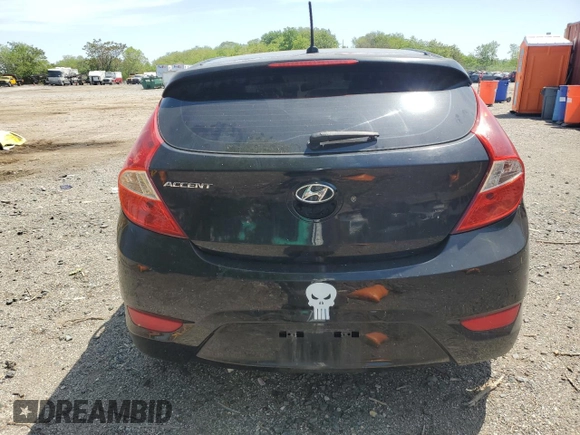 2014 Hyundai Accent SE with VIN KMHCU5AE2EU178139, listed as a Copart auction lot 55231825 with 171,608 mi miles and Clean Title. Bid and sale history available at carsss.com. Image 6.