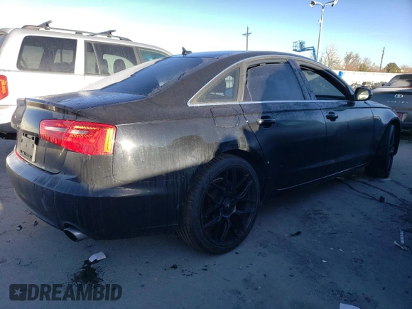 2013 Audi A6 2.0T Premium Plus with VIN WAUGFAFC9DN151445, listed as a Copart auction lot 43875015 with 86,597 mi miles and Salvage Title. Bid and sale history available at carsss.com. Image 3.