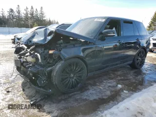 2019 Land Rover Range Rover z VIN SALGS2RE7KA536047, wystawiony jako Copart lot #43034785 z przebiegiem 115 561 mil mil oraz Szkoda całkowita • Salvage title. Historia ofert i sprzedaży dostępna na DreamBid. Obrazek 1.