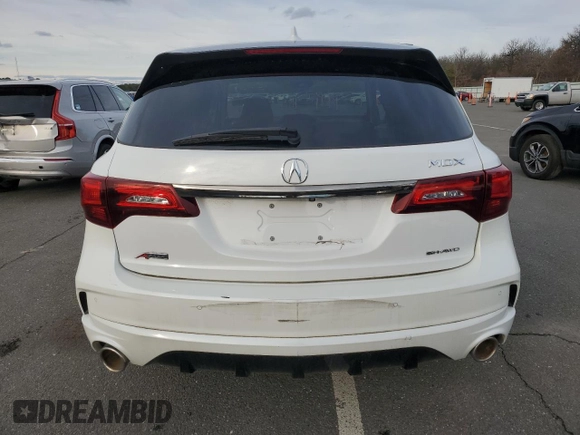 2020 Acura MDX Technology z VIN 5J8YD4H02LL016644, wystawiony jako Copart lot #86139724 z przebiegiem Nie podano mil oraz Szkoda całkowita • Salvage title. Historia ofert i sprzedaży dostępna na DreamBid. Obrazek 6.