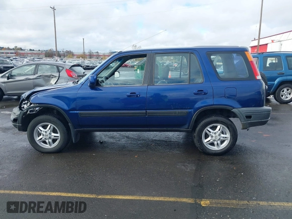 1999 Honda CR-V EX with VIN JHLRD1863XC046654, listed as a IAAI auction lot 40871270 with 220,642 mi miles. Bid and sale history available at carsss.com. Image 14.