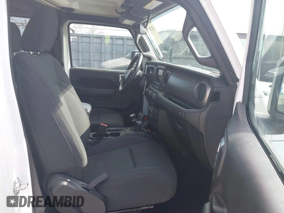 2022 Jeep Gladiator Texas Trail with VIN 1C6HJTAG1NL148524, listed as a IAAI auction lot 42128920 with 42,004 mi miles. Bid and sale history available at carsss.com. Image 5.