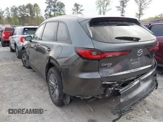 2024 Mazda CX-90 Preferred Plus with VIN JM3KKCHD4R1153782, listed as a IAAI auction lot 41951371 with 39,314 mi miles and . Bid and sale history available at DreamBid. Image 3.