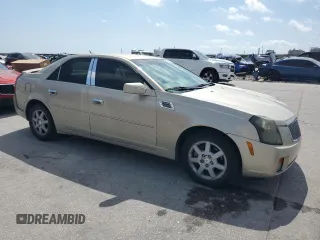 2007 Cadillac CTS with VIN 1G6DP577170136695, listed as a Copart auction lot 53788485 with 102,376 mi miles and Salvage Title. Bid and sale history available at carsss.com. Image 4.