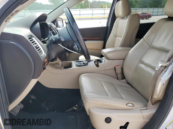 2014 Dodge Durango Limited with VIN 1C4RDHDG9EC551776, listed as a Copart auction lot 54954415 with 195,798 mi miles and Salvage title. Bid and sale history available at DreamBid. Image 7.