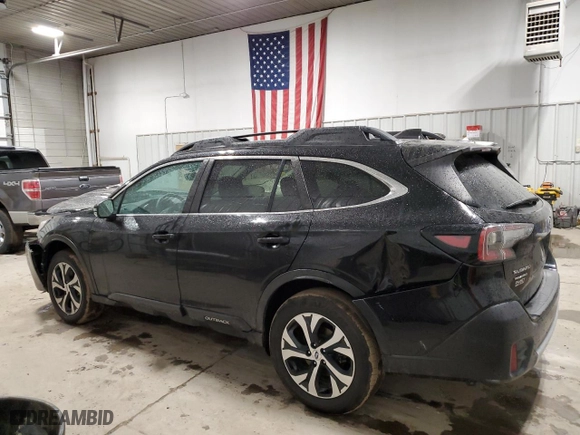 2020 Subaru Outback Limited with VIN 4S4BTALC2L3122630, listed as a Copart auction lot 48161035 with 65,951 mi miles and Salvage Title. Bid and sale history available at carsss.com. Image 2.