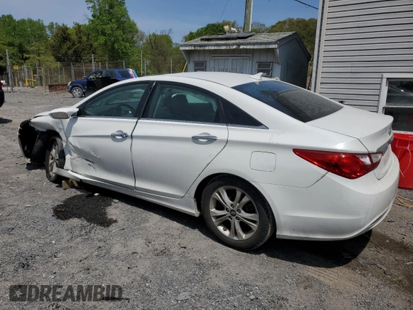 2011 Hyundai Sonata Limited with VIN 5NPEC4AC0BH263270, listed as a Copart auction lot 55154625 with 199,621 mi miles and Salvage Title. Bid and sale history available at DreamBid. Image 2.
