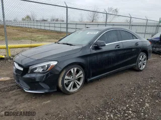 2019 Mercedes-Benz CLA with VIN WDDSJ4EB7KN773857, listed as a Copart auction lot 42516245 with 53,124 mi miles and Salvage Title. Bid and sale history available at carsss.com. Image 1.