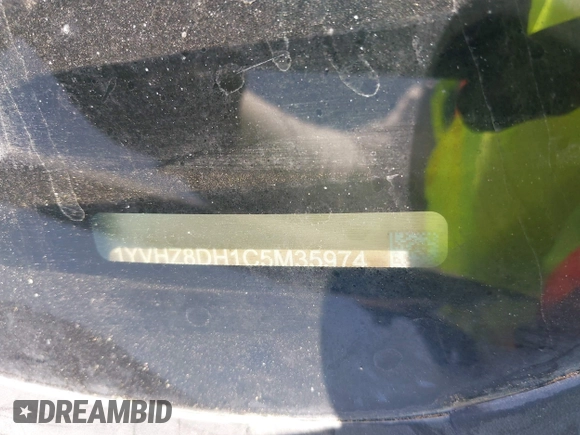 2012 Mazda 6 i Touring с VIN 1YVHZ8DH1C5M35974, выставлен на аукционе IAAI как лот 42442131 с пробегом 226 744 миль миль и . История ставок и продаж доступна на DreamBid. Изображение 9.