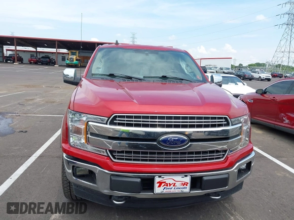 2020 Ford F-150 XL with VIN 1FTEW1E42LFB17599, listed as a IAAI auction lot 42593936 with 85,410 mi miles and . Bid and sale history available at DreamBid. Image 12.