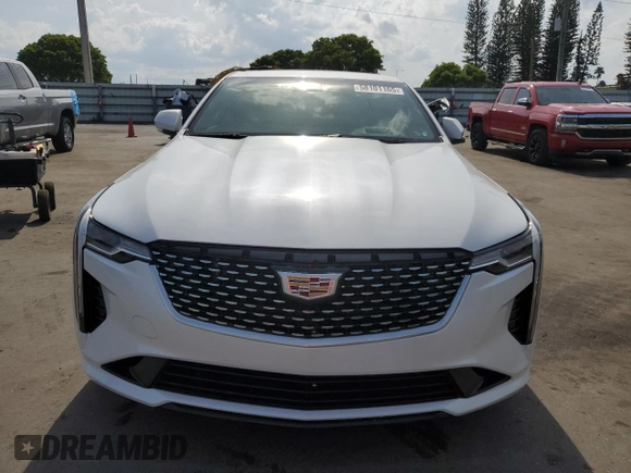 2021 Cadillac CT4 Premium Luxury z VIN 1G6DB5RK0M0113954, wystawiony jako Copart lot #58101165 z przebiegiem 33 957 mil mil oraz Tytuł czysty. Historia ofert i sprzedaży dostępna na DreamBid. Obrazek 5.