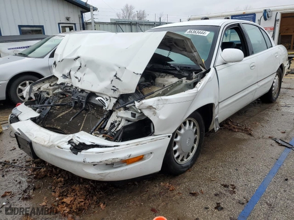 1998 Buick Park Avenue with VIN 1G4CW52K1W4616228, listed as a Copart auction lot 86363444 with 201926 miles and Salvage Title. Bid and sale history available at carsss.com. Image 1.