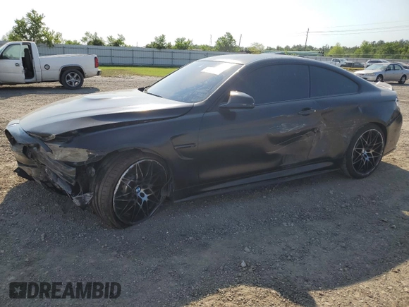 2018 BMW M4 with VIN WBS4Y9C5XJAA92487, listed as a Copart auction lot 68192164 with Not Provided miles and Salvage Title. Bid and sale history available at carsss.com. Image 1.