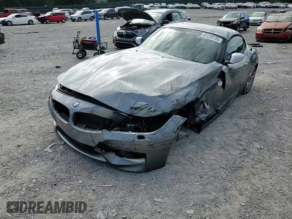 2011 BMW Z4 sDrive35is with VIN WBALM1C50BE633213, listed as a Copart auction lot 61220135 with 62,458 mi miles and Salvage title. Bid and sale history available at DreamBid. Image 13.