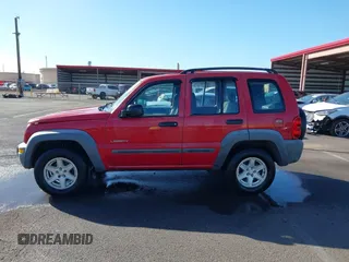 2004 Jeep Liberty Sport with VIN 1J4GL48K04W326252, listed as a IAAI auction lot 41479037 with 168,994 mi miles. Bid and sale history available at carsss.com. Image 14.