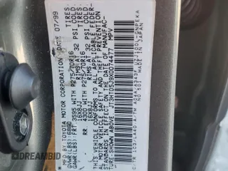 1999 Toyota Land Cruiser with VIN JT3HT05J9X0074477, listed as a Copart auction lot 88665165 with 196,783 mi miles and Salvage Title. Bid and sale history available at carsss.com. Image 15.