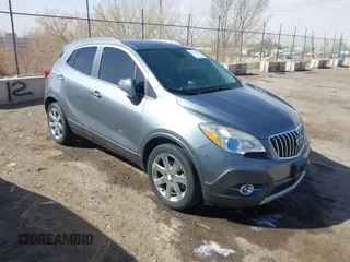 2013 Buick Encore Leather with VIN KL4CJCSB6DB170846, listed as a IAAI auction lot 41711515 with 136,774 mi miles and . Bid and sale history available at carsss.com. Image 1.