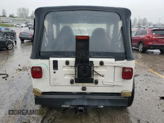 1998 Jeep Wrangler SE with VIN 1J4FY29P0WP749387, listed as a Copart auction lot 51112015 with 97,834 mi miles and Salvage Title. Bid and sale history available at carsss.com. Image 6.