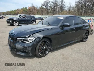 2021 BMW 3 Series 330i xDrive with VIN 3MW5R7J02M8C20221, listed as a Copart auction lot 55307835 with 29,041 mi miles and Non repairable. Bid and sale history available at DreamBid. Image 1.