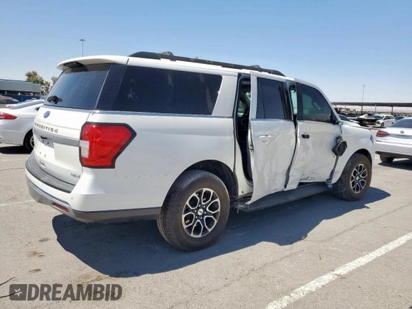 2024 Ford Expedition Max XLT с VIN 1FMJK1J80REA77729, выставлен на аукционе Copart как лот 57477565 с пробегом 20 697 миль миль и Списание • Salvage title. История ставок и продаж доступна на DreamBid. Изображение 3.