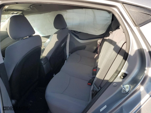 2014 Hyundai Elantra SE with VIN KMHDH4AE4EU198265, listed as a Copart auction lot 48702395 with 80,487 mi miles and Salvage Title. Bid and sale history available at carsss.com. Image 11.
