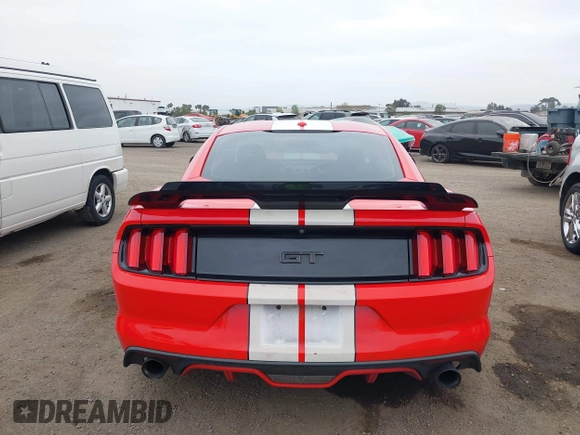 2017 Ford Mustang GT with VIN 1FA6P8CF6H5210482, listed as a IAAI auction lot 42030645 with Not Provided miles and . Bid and sale history available at carsss.com. Image 16.