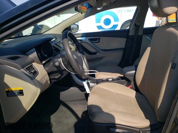 2016 Hyundai Elantra SE with VIN 5NPDH4AE6GH788680, listed as a Copart auction lot 66854804 with 113,073 mi miles and Salvage title. Bid and sale history available at DreamBid. Image 7.