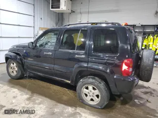 2004 Jeep Liberty Limited with VIN 1J4GL58K84W177787, listed as a Copart auction lot 88910535 with 143,779 mi miles and Salvage Title. Bid and sale history available at carsss.com. Image 2.