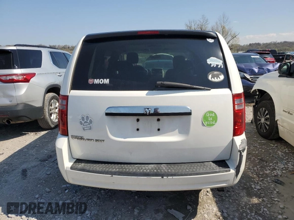 2008 Dodge Grand Caravan SXT with VIN 2D8HN54PX8R112378, listed as a Copart auction lot 51590545 with 199,169 mi miles and Salvage Title. Bid and sale history available at DreamBid. Image 6.