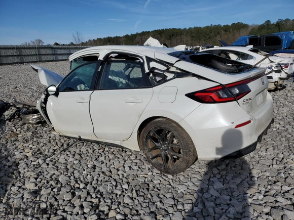 2024 Honda Civic Hatchback Sport with VIN 19XFL2H81RE019362, listed as a Copart auction lot 46233515 with 0 mi miles and Salvage Title. Bid and sale history available at carsss.com. Image 2.