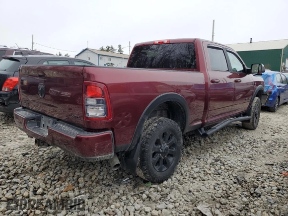2021 Ram 2500 Big Horn z VIN 3C6UR5DL9MG612117, wystawiony jako Copart lot #49733725 z przebiegiem 65 590 mil mil oraz Szkody całkowita. Historia ofert i sprzedaży dostępna na DreamBid. Obrazek 3.