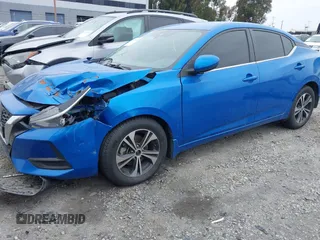 2023 Nissan Sentra SV z VIN 3N1AB8CV9PY244057, wystawiony jako IAAI lot #42123831 z przebiegiem 50 513 mil mil oraz . Historia ofert i sprzedaży dostępna na DreamBid. Obrazek 2.