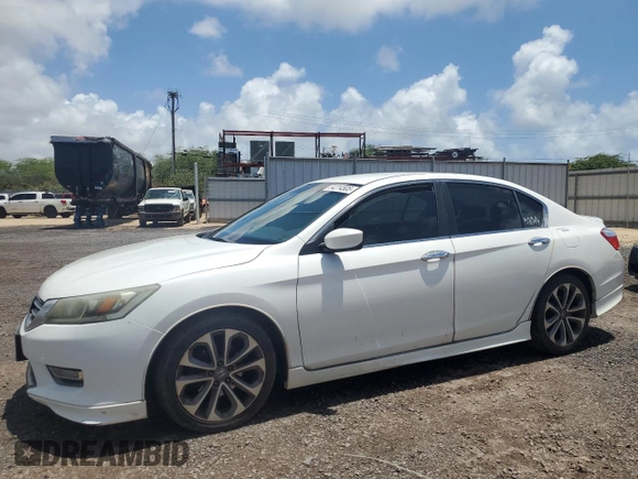 2013 Honda Accord Sport with VIN 1HGCR2F59DA122004, listed as a Copart auction lot 54214505 with 149,821 mi miles and Clean Title. Bid and sale history available at DreamBid. Image 1.