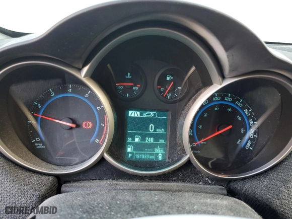 2015 Chevrolet Cruze LT with VIN 1G1PC5SB3F7271208, listed as a Copart auction lot 51827845 with 191,933 mi miles and Clean Title. Bid and sale history available at carsss.com. Image 9.