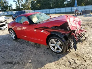 2011 BMW Z4 sDrive30i with VIN WBALM5C55BE379280, listed as a Copart auction lot 81977024 with 40,254 mi miles and Salvage Title. Bid and sale history available at carsss.com. Image 4.